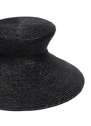 Detail View - Click To Enlarge - ELIURPI - Nouveau' flat top wide brim hat
