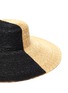 Detail View - Click To Enlarge - ELIURPI - Bicolour wide brim hat