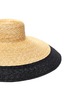 Detail View - Click To Enlarge - ELIURPI - Black Capelan' wide brim contrasting edge hat