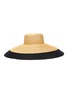 Main View - Click To Enlarge - ELIURPI - Black Capelan' wide brim contrasting edge hat