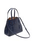 Figure View - Click To Enlarge - ALAÏA - 'Mina 25' Top Handle Perforated Leather Tote
