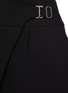 Detail View - Click To Enlarge - DION LEE - Tailored wrap mini skirt