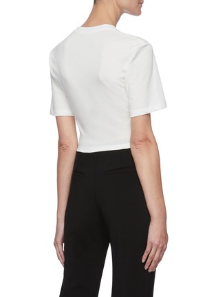 Back View - Click To Enlarge - DION LEE - Corset insert T-shirt
