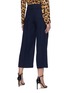 Back View - Click To Enlarge - L'AGENCE - 'Danica' Wide Leg Crop Jeans