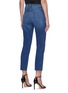 Back View - Click To Enlarge - L'AGENCE - 'Sada' cropped slim jeans
