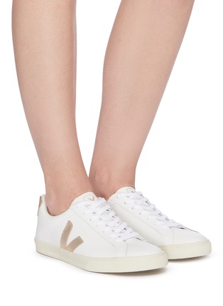 Figure View - Click To Enlarge - VEJA - Esplar' Lace Up Leather Sneakers