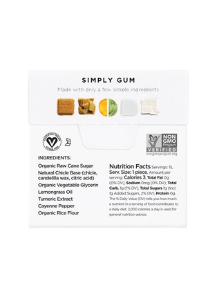 Detail View - Click To Enlarge - SIMPLY GUM - Natural chewing gum – Boost