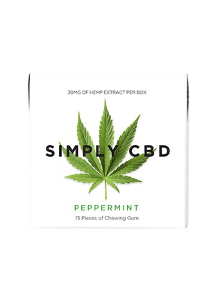 Main View - Click To Enlarge - SIMPLY GUM - Chewing gum – 30MG CBD