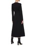 Back View - Click To Enlarge - THE ROW - Open Crewneck Maxi Dress