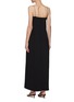 Back View - Click To Enlarge - THE ROW - Spaghetti Strap Back Slit Maxi Dress