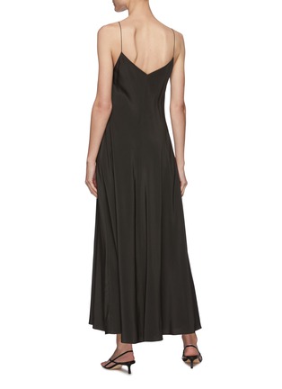 Back View - Click To Enlarge - THE ROW - A-line Silk Maxi Dress