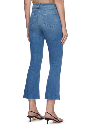 Back View - Click To Enlarge - L'AGENCE - 'Kendra' High Rise Flare Leg Jeans