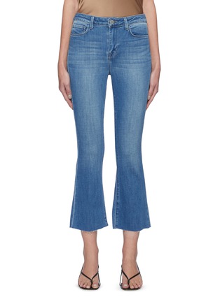 Main View - Click To Enlarge - L'AGENCE - 'Kendra' High Rise Flare Leg Jeans