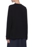 Back View - Click To Enlarge - THE ROW - Crew neck cotton long sleeve T-shirt