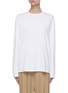 Main View - Click To Enlarge - THE ROW - Crew neck cotton long sleeve T-shirt