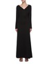 Main View - Click To Enlarge - THE ROW - V-neck Flare Maxi Dress