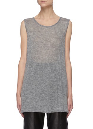 Main View - Click To Enlarge - THE ROW - Sleeveless Cashmere Top