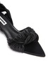 Detail View - Click To Enlarge - JIL SANDER - Knotted leather heeled sandals