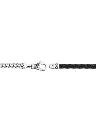 Detail View - Click To Enlarge - JOHN HARDY - Classic Chain' Sterling Silver Keris Dagger Hybrid Triple Wrap Bracelet