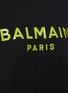  - BALMAIN - Contrast Logo Print Crewneck T-shirt