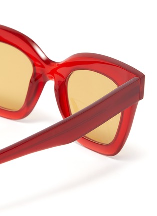Detail View - Click To Enlarge - LAPIMA - 'Lisa' wayfarer acetate frame sunglasses
