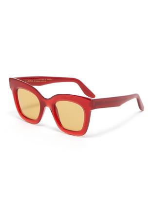 Main View - Click To Enlarge - LAPIMA - 'Lisa' wayfarer acetate frame sunglasses