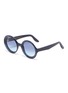 Main View - Click To Enlarge - LAPIMA - 'Carolina' round acetate frame sunglasses