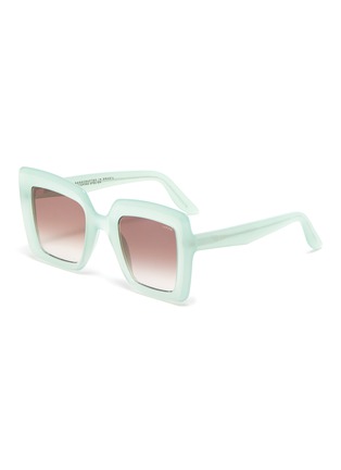 Main View - Click To Enlarge - LAPIMA - 'Teresa' square acetate frame sunglasses