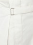  - JIL SANDER - Belted high waist cotton pants