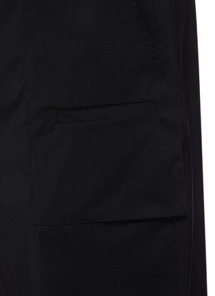  - EQUIL - Drawcord Waist Side Pocket Wool Blend Shorts
