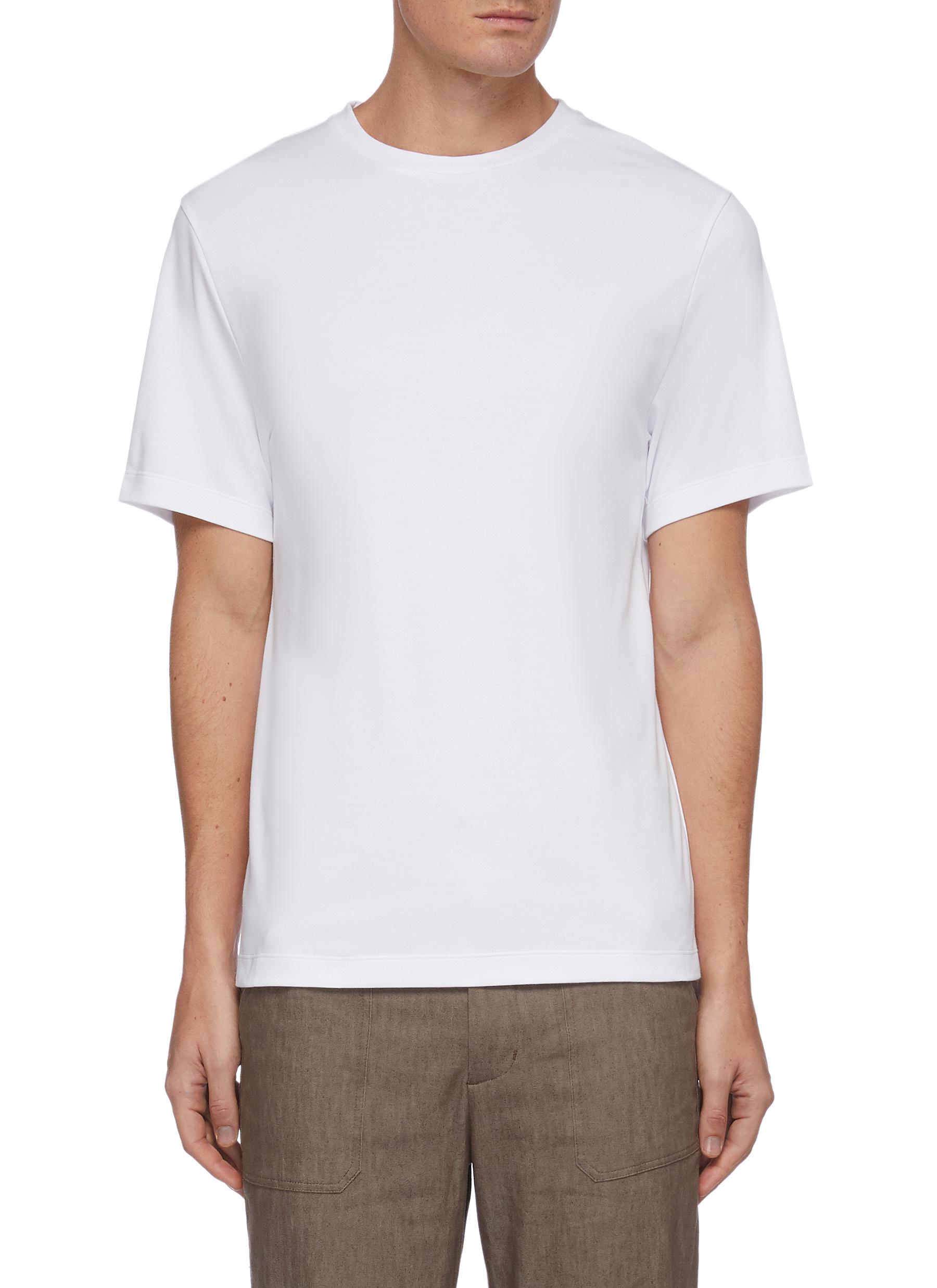 Equil Slim Cotton T-shirt In White