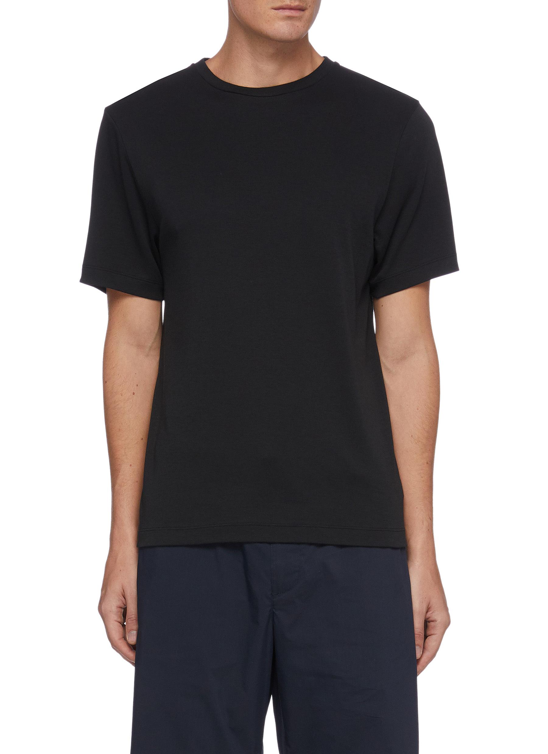 Equil Slim Cotton T-shirt In Black