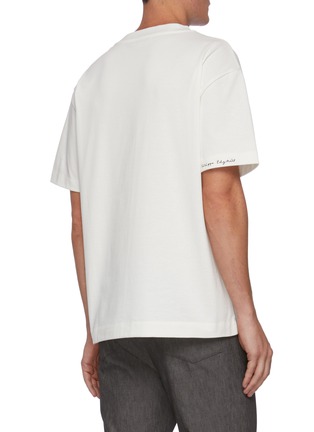 Back View - Click To Enlarge - EQUIL - x Filippa Edghill Chest Graphic Print T-shirt