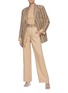 Figure View - Click To Enlarge - SIMKHAI - 'Leanna' Double Breast Check Blazer