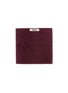 Main View - Click To Enlarge - TEKLA - Organic Cotton Washcloth – Plum Red