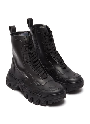 Detail View - Click To Enlarge - ROMBAUT - Boccaccio II' Tread Sole Vegan Leather Boots