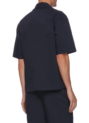 Back View - Click To Enlarge - EQUIL - Chest patch pocket short sleeve shirt