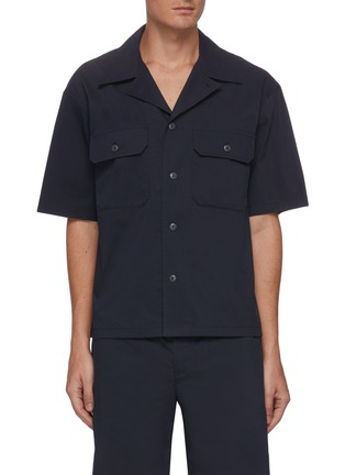 Main View - Click To Enlarge - EQUIL - Chest patch pocket short sleeve shirt
