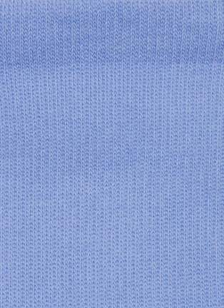 Detail View - Click To Enlarge - SOCKSSS - IT'S NOT BLUE' Rib Cuff Tennis Socks