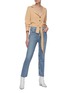 Figure View - Click To Enlarge - AGOLDE - 'Wilder' Distressed Detail Jeans