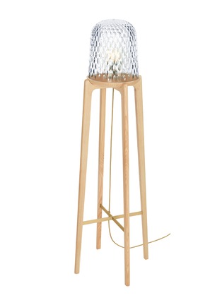 Main View - Click To Enlarge - SAINT-LOUIS - Folia Floor Lamp – Clear Wood