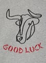  - FRAME - Ox Good Luck Embroidered Sweatshirt