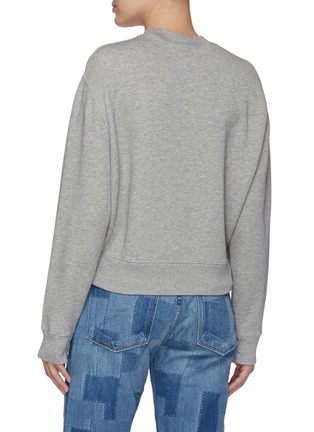Back View - Click To Enlarge - FRAME - Ox Good Luck Embroidered Sweatshirt