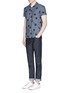 Figure View - Click To Enlarge - SCOTCH & SODA - Polka dot print chambray shirt