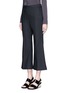 ELLERY - 'Bulgaria' cady cropped flare pants