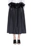 Main View - Click To Enlarge - ELLERY - 'Impact' gathered apron bonded silk satin midi skirt