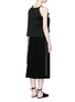 Back View - Click To Enlarge - ELLERY - 'Colorado' asymmetric gathered satin crepe top