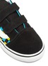 Detail View - Click To Enlarge - VANS - 'Old Skool' Checker Print Double Velcro Strap Toddler Sneakers