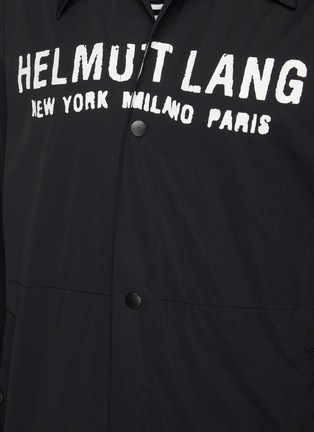 - HELMUT LANG - Logo Print Shirt Jacket