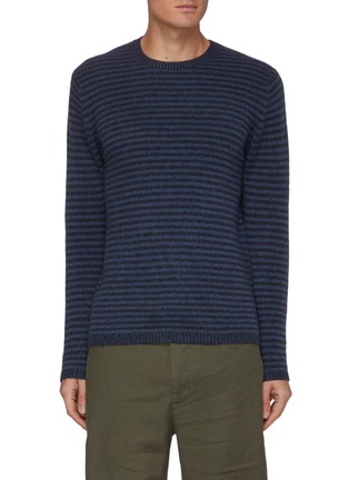 Main View - Click To Enlarge - VINCE - Stripe Crewneck Sweater